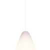Trio Lighting riippuvalaisin Janine E27 valkoinen