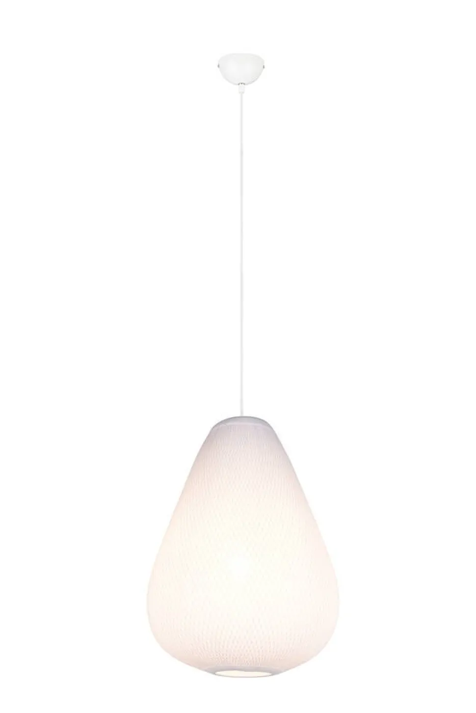 Trio Lighting riippuvalaisin Janine E27 valkoinen