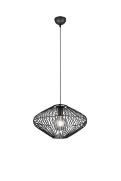 Trio Lighting riippuvalaisin Cobain E27 mattamusta