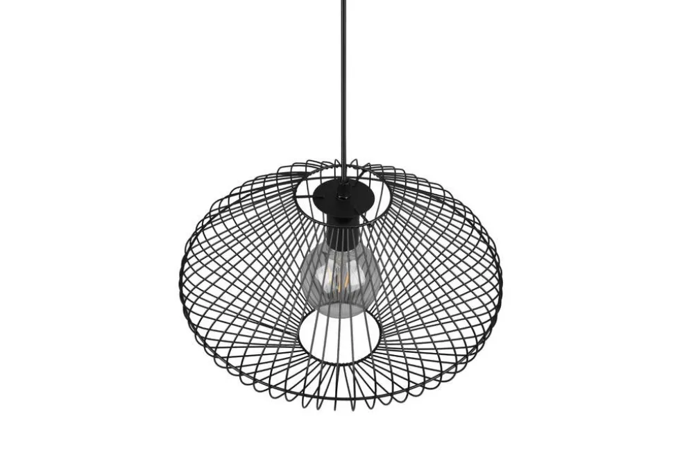 Trio Lighting riippuvalaisin Cobain E27 mattamusta