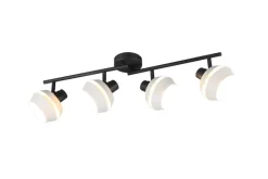Trio Lighting spottivalaisin Isla 4-os E14 lämmin harmaa/mat