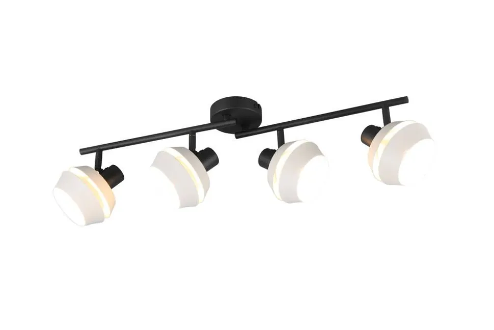 Trio Lighting spottivalaisin Isla 4-os E14 lämmin harmaa/mat