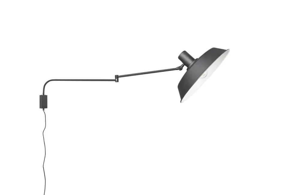 Trio Lighting Bolder seinävalaisin E27 mattamusta