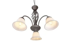 Trio Lighting kattokruunu Rustica 3-os E27 rustiikki