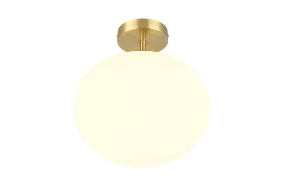 Trio Lighting kattovalaisin Fomento E27 mattamessinki/valkoi