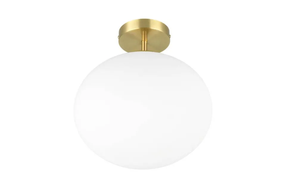 Trio Lighting kattovalaisin Fomento E27 mattamessinki/valkoi