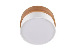 Trio Lighting kattovalaisin Seasons 30 cm E14 valkoinen/puu