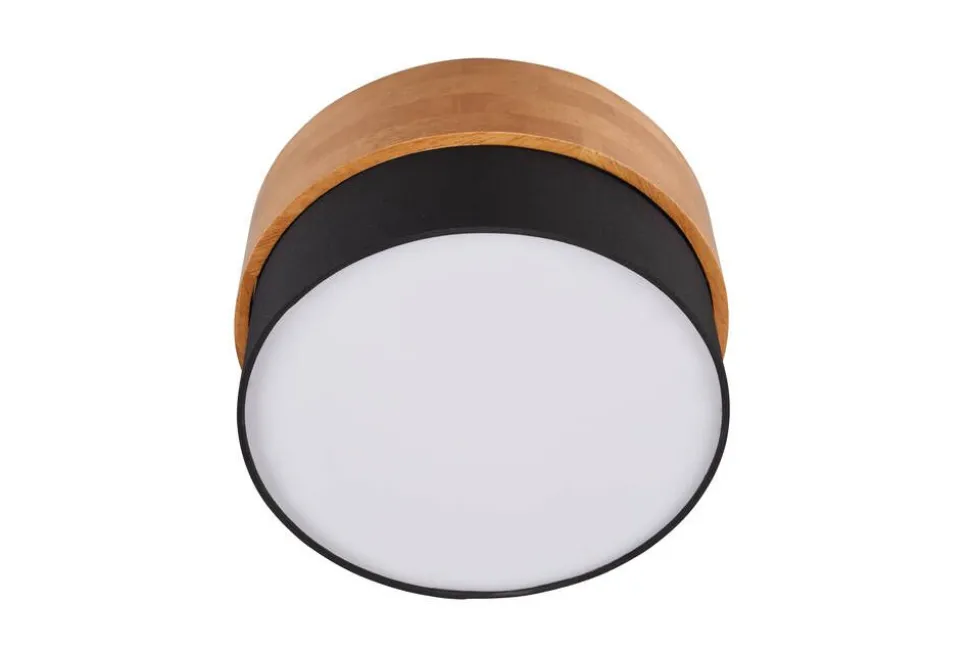 Trio Lighting kattovalaisin Seasons 30 cm E14 musta/puu