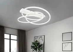 Trio Lighting kattovalaisin Darvin LED mattavalkoinen