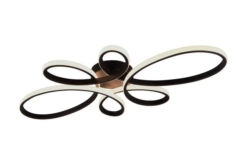 Trio Lighting kattovalaisin Fly LED 83 cm mattamusta