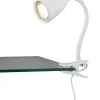 Trio Lighting klipsuvalaisin Wanda GU10 mattavalkoinen