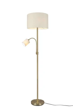 Trio Lighting lattiavalaisin Hotel E27+E14 mattamessinki