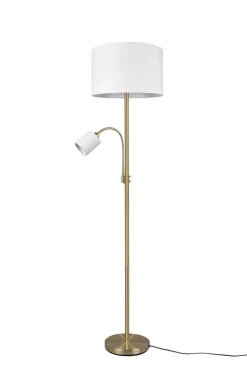 Trio Lighting lattiavalaisin Hotel E27+E14 mattamessinki
