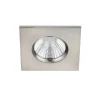 Trio Lighting LED alasvalo Zagros IP65 harjattu teräs neliö