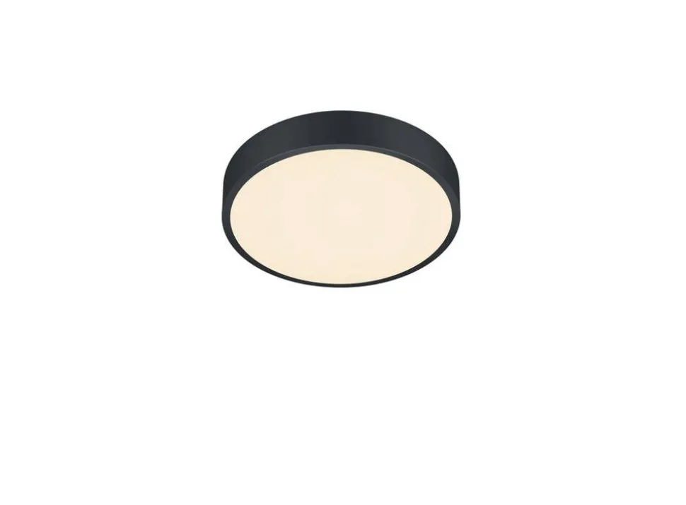 Trio Lighting LED kattovalaisin Waco 30 cm mattamusta