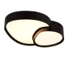 Trio Lighting LED kattovalaisin Rise 43 cm mattamusta