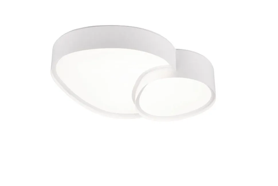 Trio Lighting LED kattovalaisin Rise 43 cm mattavalkoinen