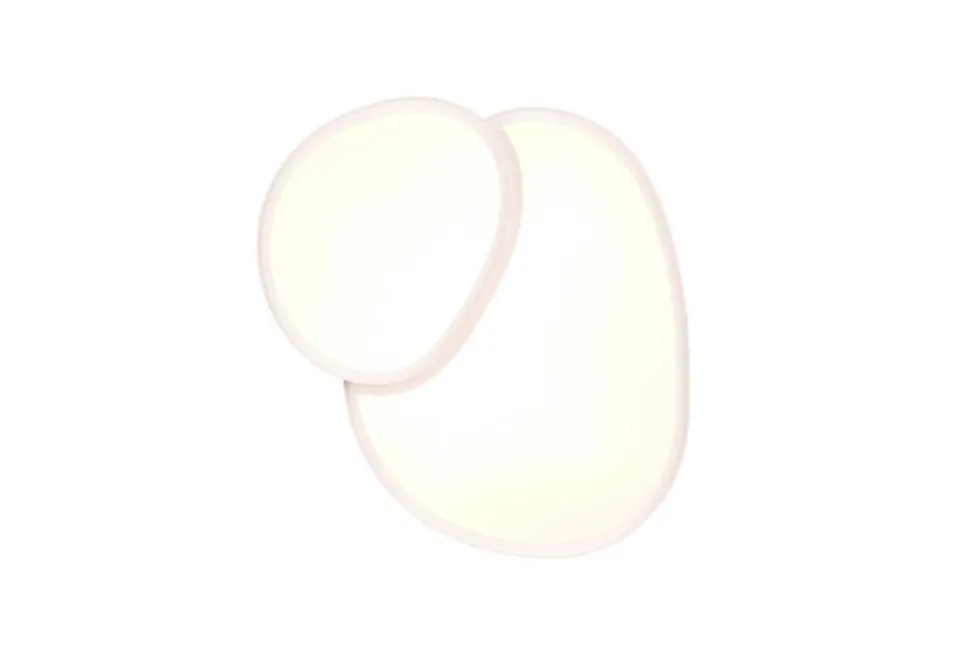 Trio Lighting LED kattovalaisin Rise 43 cm mattavalkoinen