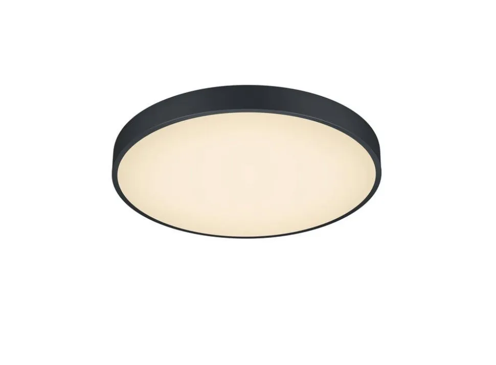 Trio Lighting LED kattovalaisin Waco 49 cm mattamusta