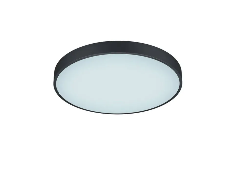 Trio Lighting LED kattovalaisin Waco 49 cm mattamusta
