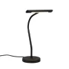 Trio Lighting LED pöytävalaisin Curtis mattamusta
