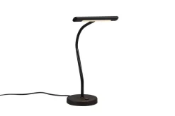 Trio Lighting LED pöytävalaisin Curtis mattamusta