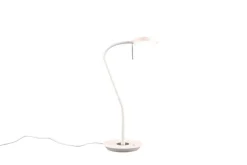 Trio Lighting LED pöytävalaisin Monza mattavalkoinen