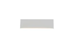 Trio Lighting LED seinävalaisin Concha 28 cm mattavalkoinen