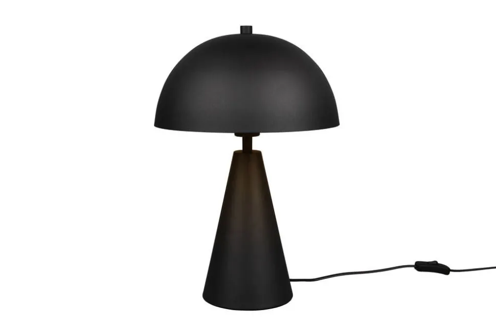 Trio Lighting pöytävalaisin Alfie E27 mattamusta
