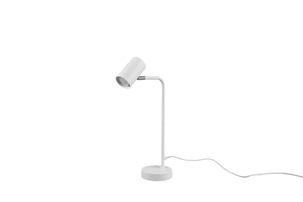 Trio Lighting pöytävalaisin Marley GU10 mattavalkoinen