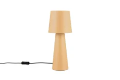 Trio Lighting pöytävalaisin Nubian E27 kellertävänruskea