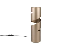 Trio Lighting pöytävalaisin Stream GU10 kahvinruskea