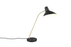Trio Lighting pöytävalaisin Traveller E27 mattamusta/mattame