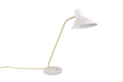 Trio Lighting pöytävalaisin Traveller E27 lämmin harmaa/matt
