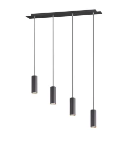 Trio Lighting riippuvalaisin Marley 4-os 75 cm GU10 mattamus