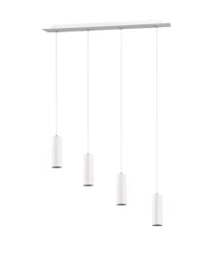 Trio Lighting riippuvalaisin Marley 4-os 75 cm GU10 valkoine
