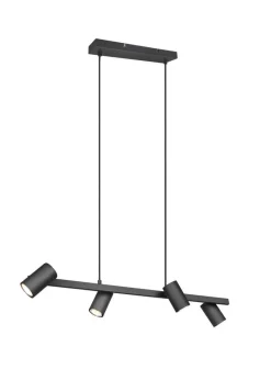 Trio Lighting riippuvalaisin Marley 4-os 80 cm GU10 mattamus