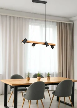 Trio Lighting riippuvalaisin Marley 4-os 80 cm GU10 mattamus