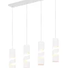 Trio Lighting riippuvalaisin Stream 4-os GU10 mattavalkoinen