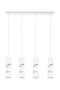 Trio Lighting riippuvalaisin Stream 4-os GU10 mattavalkoinen
