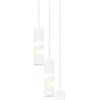 Trio Lighting riippuvalaisin Stream 3-os GU10 mattavalkoinen
