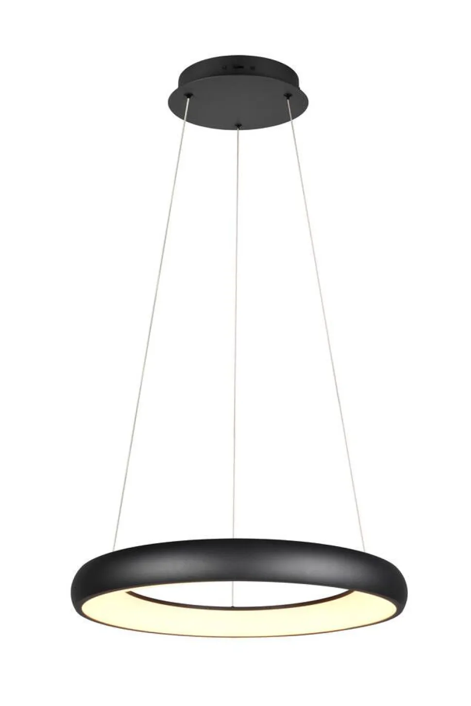 Trio Lighting riippuvalaisin Cardona LED 62 cm mattamusta