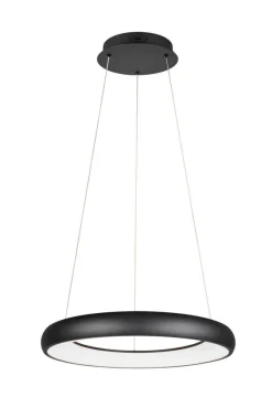 Trio Lighting riippuvalaisin Cardona LED 62 cm mattamusta