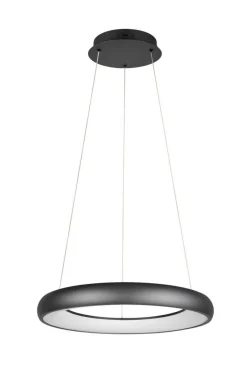 Trio Lighting riippuvalaisin Cardona LED 62 cm mattamusta