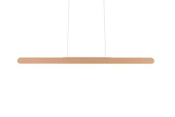 Trio Lighting riippuvalaisin Helios LED 100 cm kahvinruskea