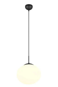 Trio Lighting riippuvalaisin Fomento 30 cm E27 mattamusta/va