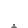 Trio Lighting riippuvalaisin Tarifa 1-os E27 mattamusta/krom