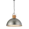 Trio Lighting riippuvalaisin Delhi E27 antiikkiteräs