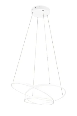 Trio Lighting riippuvalaisin Darvin LED 64 cm mattavalkoinen