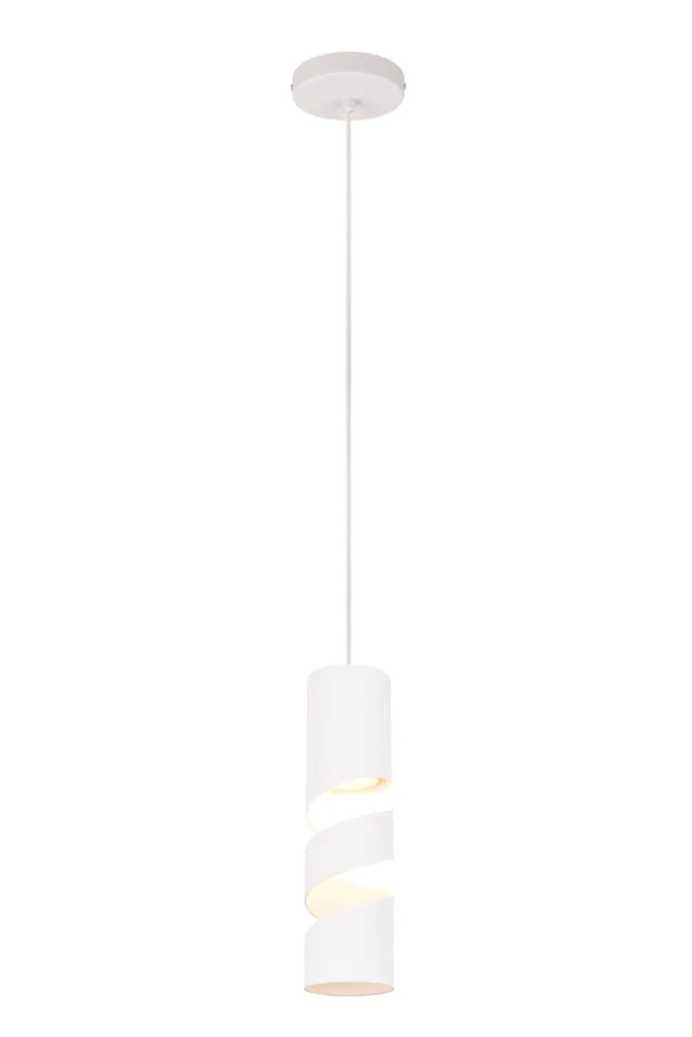 Trio Lighting riippuvalaisin Stream 1-os GU10 mattavalkoinen